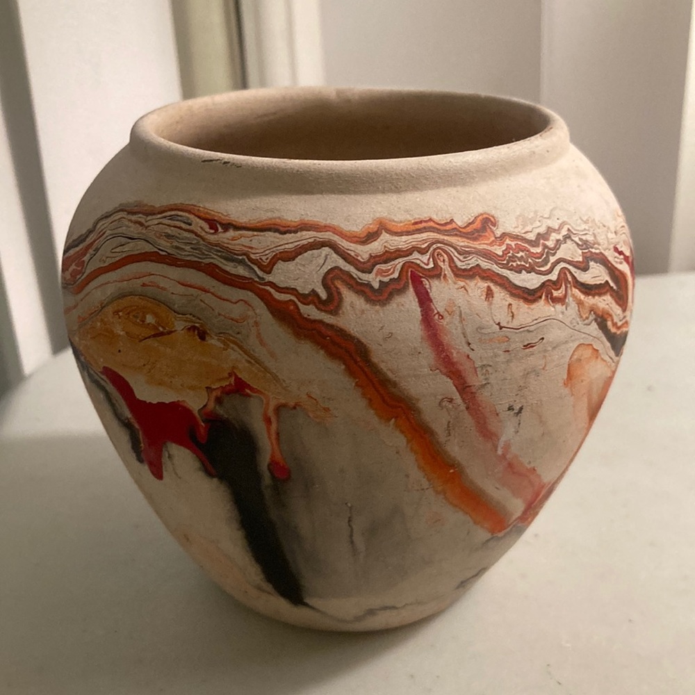 Nemadji Pottery Vase
